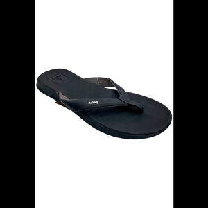 Reef Women's Rover Catch Slip-On Flip Flop Sandals Black - Medium